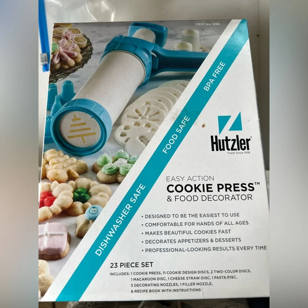 Hutzler Cookie Press & Food Decorator
